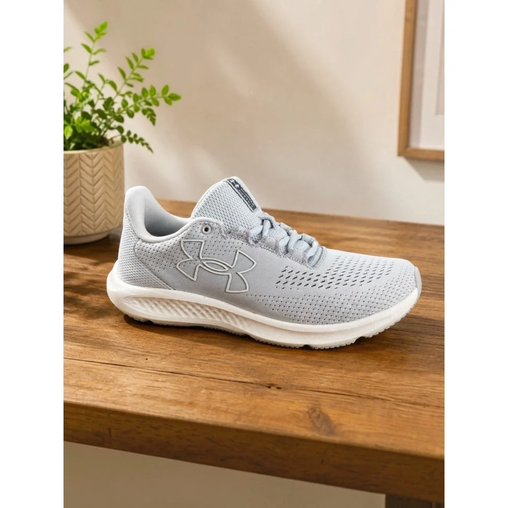 Under Armour Charged Pursuit Running Shoes Cool Gray‎ Women's Size 9 Sneakers